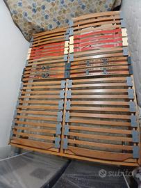 Letto matrimoniale ortopedico con materassi 