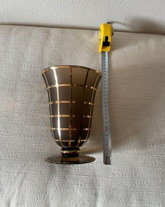 Vaso in vetro o cristallo anni '30
