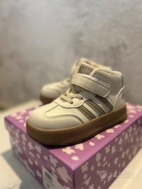 Scarponcini bambina Adidas beige