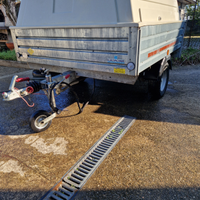 Rimorchio Cresci per kart o merci