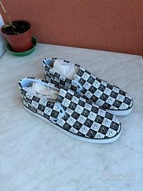 Scarpe Fender Slip-On Checkerboard Tg 45