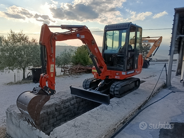 Miniescavatore escavatore minipala