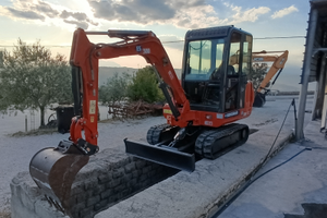 Miniescavatore escavatore minipala