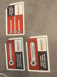 Scheda telefonica Telecom Avviso di chiamata