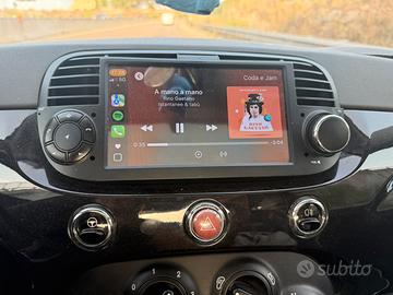 Erisin 7” Androis 13.0 car GPS stereo per Fiat 500