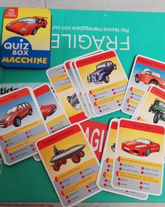 Gioco Quiz Box “Macchine”