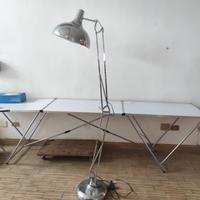 Lampada da Terra  a Pantografo   mt. 1,80