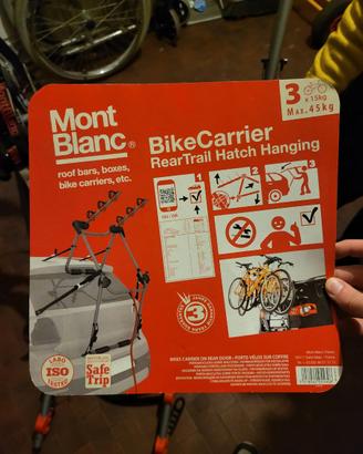 Porta biciclette + adattatore biciclettedonna