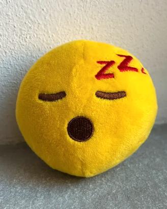 Peluche Emoji che dorme giallo – Burger King 2019