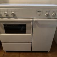 Cucina a gas con forno BOREL – 4 fuochi – bianca