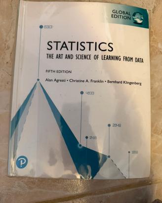 Libro università Statistics