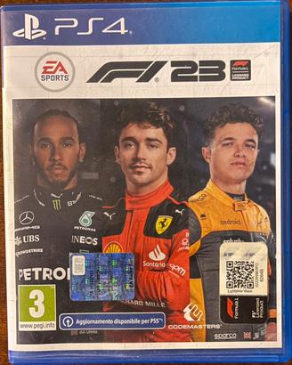 F123 per PS4 Compatibile PS5