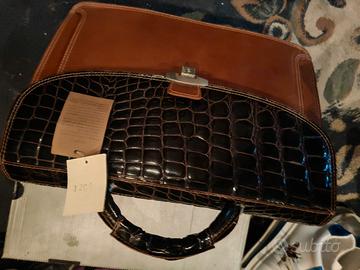 Cartella uomo briefcase pelle nuova portadocumenti