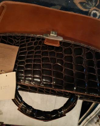 Cartella uomo briefcase pelle nuova portadocumenti