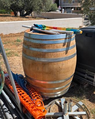 botte in legno per vino