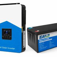 kit fotovoltaico off grid inverter 4.2kw+batteria 