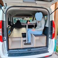 kit modulo camperizzato fiat doblò 