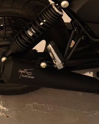 COPPIA SILENZIATORI AGOSTINI V7 850 SHORT PIPE