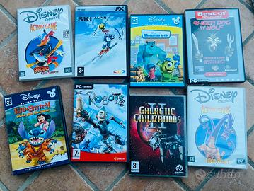 BUNDLE GIOCHI PC BAMBINI CD-ROM RETRO