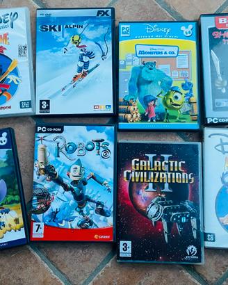 BUNDLE GIOCHI PC BAMBINI CD-ROM RETRO