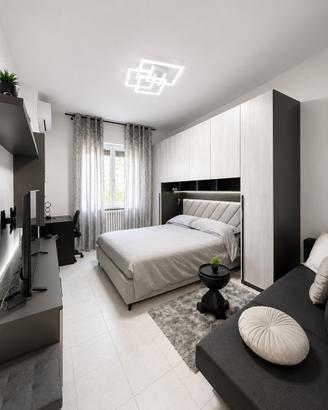 Bilocale moderno con balcone vicino M1 e Milano