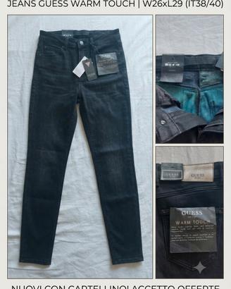 Jeans Guess Warm Touch (IT38/40) – Nuovi