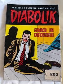 Diabolik anno VII (7) n. 23 - fumetti 