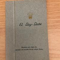 Libretto Rolex Day Date