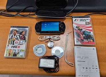 PSP 1000 Originale con Accessori e Giochi