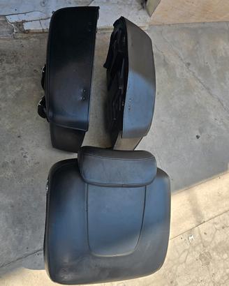 harley davidson Road king borse tour pack