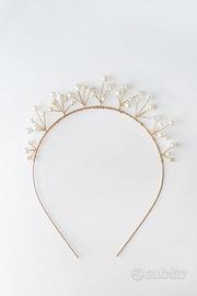 Fascia da sposa con perline