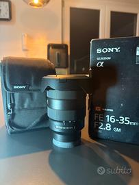 Sony 16-35mm Gmaster Nuovo