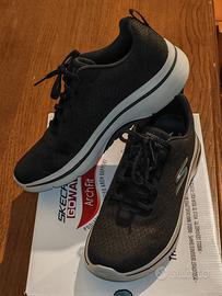 Skechers Go Walk Arch Fit (Nere/Bianche) - 43
