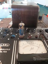 VALVOLA EL84 TELEFUNKEN TESTATA CON PROVAVALVOLE 