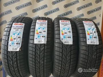 4 Pneumatici NUOVI 185 65 14 NOVEX 4 STAGIONI