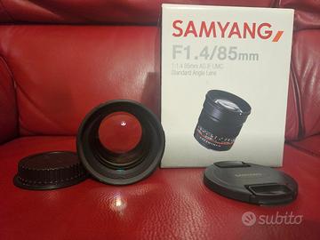 samyang 85mm f1.4 canon EF