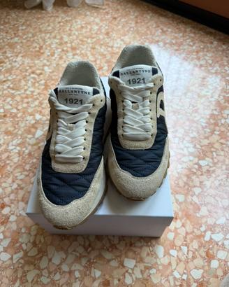 Sneakers beige e blu Ballantyne