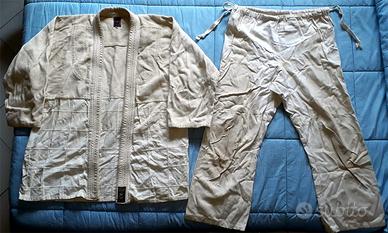 Raro JUDOGI KIMONO da JUDO VINTAGE anni 70 ragazzi