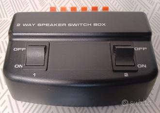 2 WAY SPEAKER SWITCH BOX  			