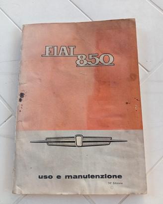 Fiat 850 Uso e Manutenzione 