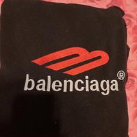 Felpa "Balenciaga" 4XL, nera invernale