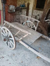 Carretto in legno