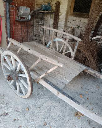 Carretto in legno