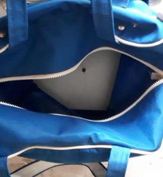 Borsa tennis con porta racchetta