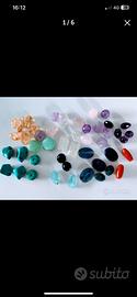 Lotto Pietre Dure Miste Forate