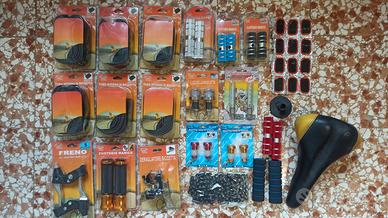 Lotto ricambi bicicletta nuovi spare parts