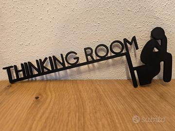 Decorazione Thinking Room - Cornice per Porta
