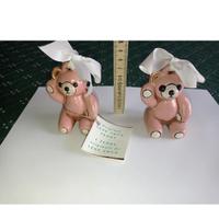 Lotto 2x Thun Lene Teddy Tomy Orso Orsetto Orsacch