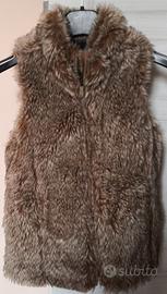 Gilet pellicciotto bimba Zara Girls Tg 7/8 anni