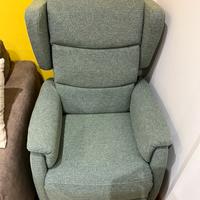 Poltrona ortopedica 2 motori elettrica alzapersona